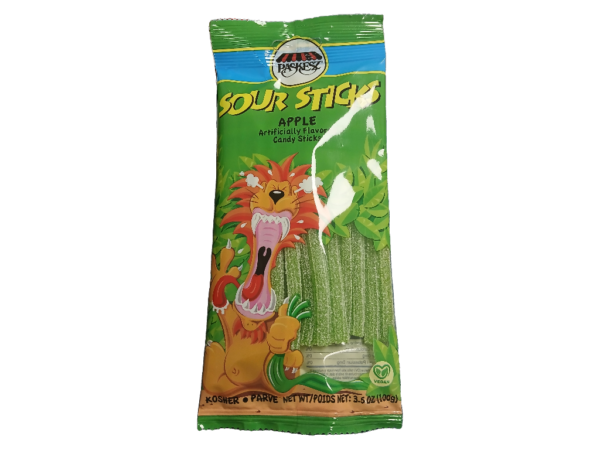 Pskz Sour Sticks Apple 24x3.5oz