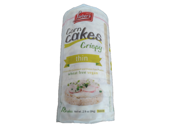 Lbrs Thin Corn Cakes 12x2.9oz