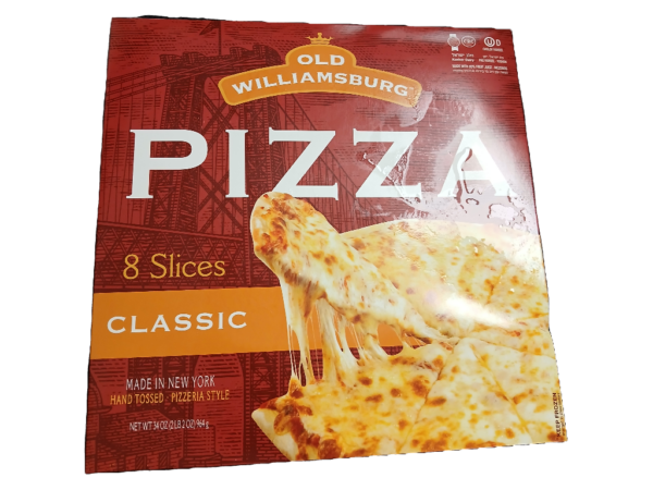 Old Williamsburg Pizza 8 Slice Box 34