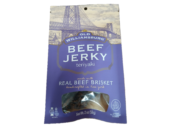 Jerky Teriyaki 2oz Old Williamsburg