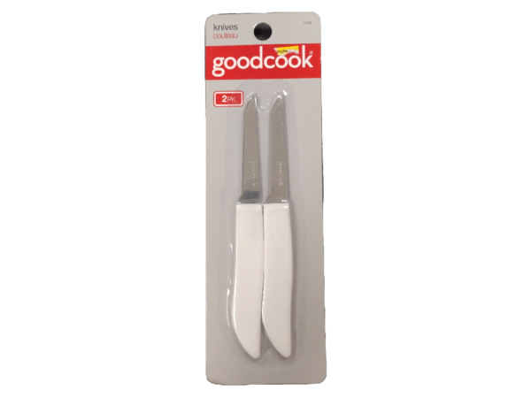 Goodcook Knives 2Pk White