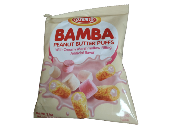 Osm Bamba Peanut Butter Puffs Flavor 12x2.1oz