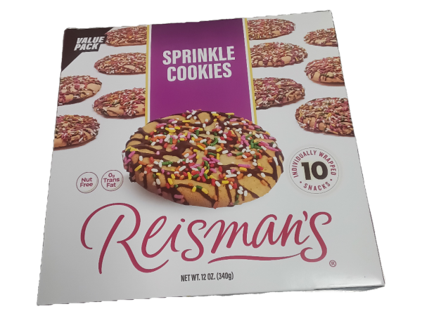 Reisman's Sprinkle Cookie, 10Pk