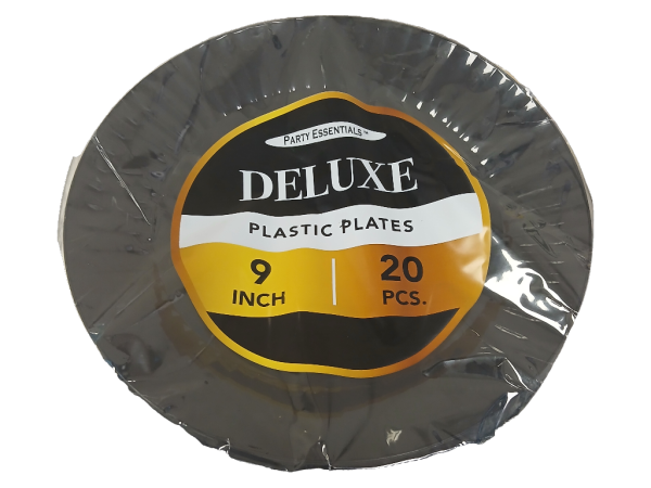 Deluxe 9 In Black Plates