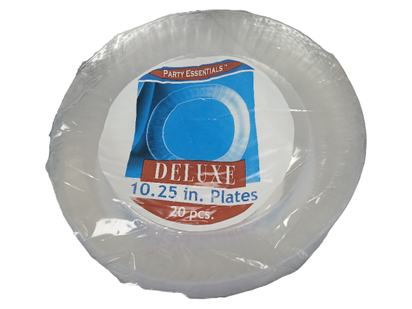 Deluxe 10.25 In Plates 20 pcs