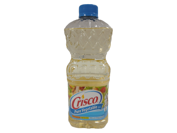 Crisco Pure Vegetable Oil, 33.8 Oz