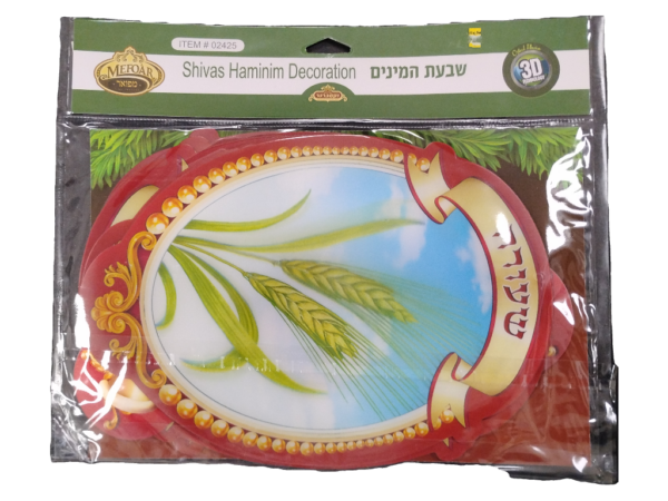 Mefoar-Shivas Haminim Decoration