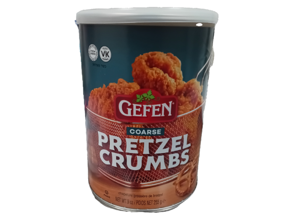 Gefen Pretzel Crumbs Coarse, 9oz
