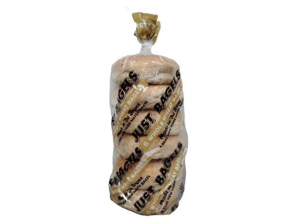 Just Bagels - Bagels Wheat 6Pk (4oz)