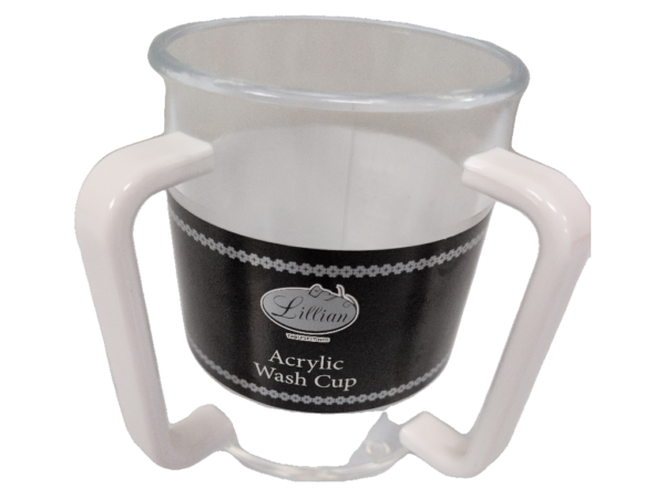 Lilian Acrylic Wash Cup White