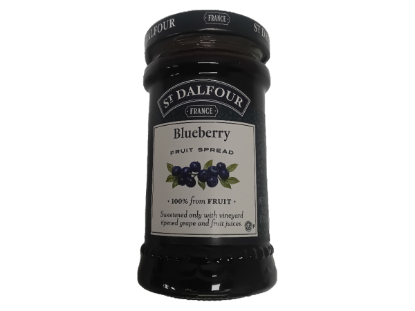 St Dalfour Fruit Spread Blueberry, 6oz