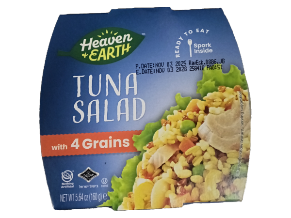Heaven & Earth Tuna Salad With Four Grains, 5.64oz