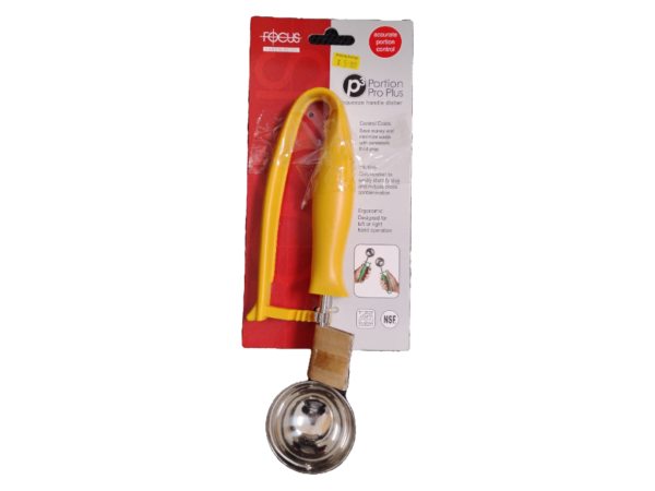 Focus-P3 Portion Pro Plus-Squeeze Handle Disher Yellow