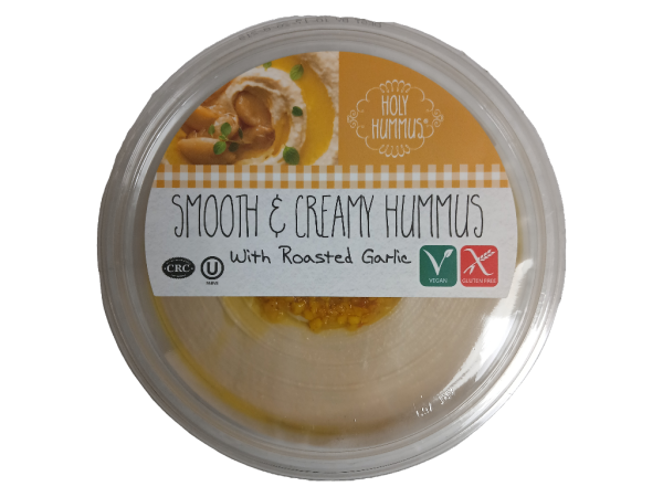 Holy Hummus W/Roasted Garlic Smooth & Creamy Hummus, 10oz