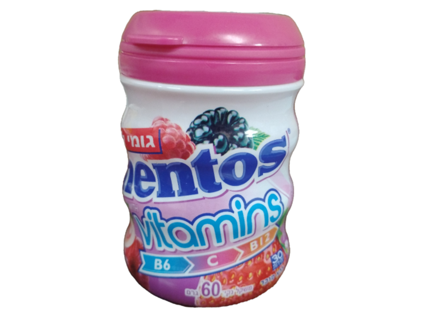 Mentos Gum Vitamin Forestberry 6x60gr