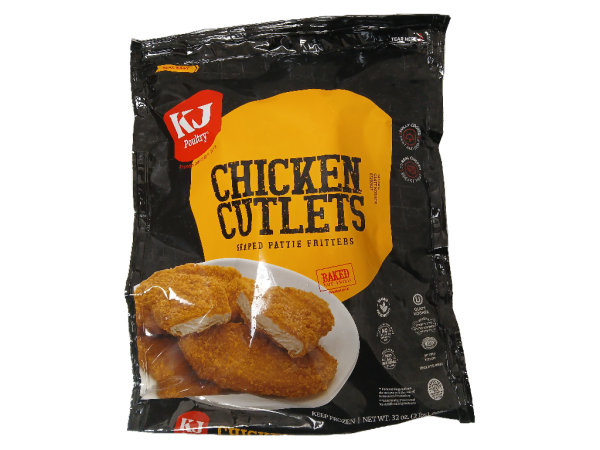 Kj Breaded Chicken Cutlrts 2lb