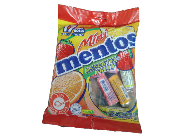Mini Mentos Candy Fruit Mix Ro 20x178g