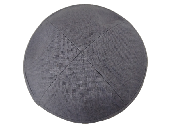 Plain Linen Kippa