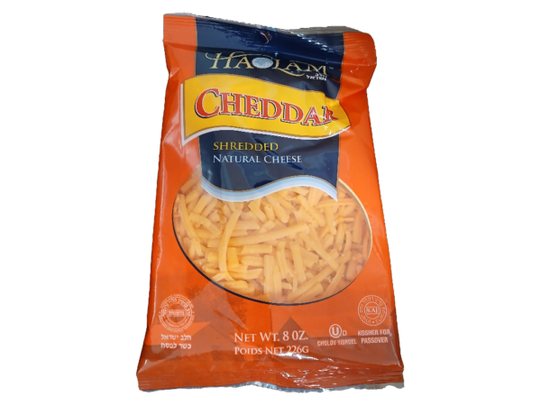 Haolam Shredded Cheddar 12x8oz