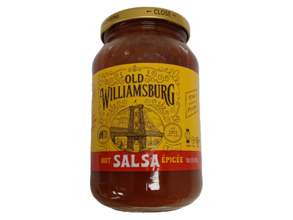 Salsa Hot 16oz Old Williamsburg (Py)