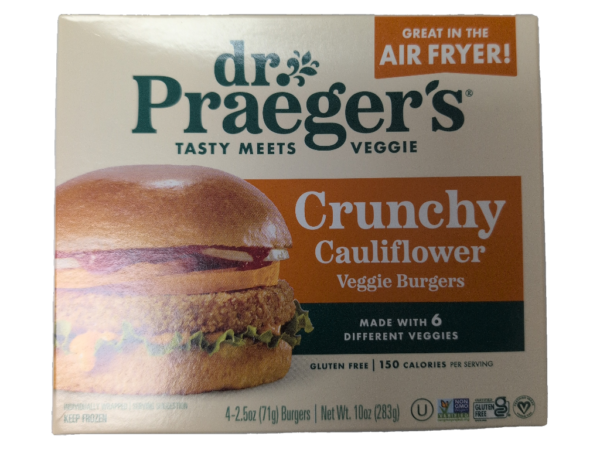 Dr. Praeger's Crunchy Veggie Burger, 10oz