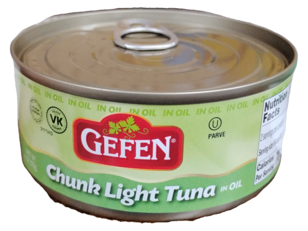 Tuna Chunk Lite In Oil 6oz Gefen (D)
