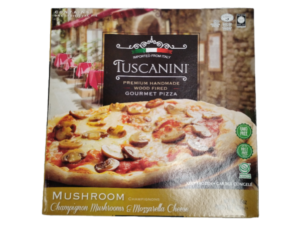 Premium Handmade Tuscanini Mushroom Pizza