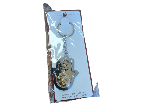 Keychain Hamsa Gold