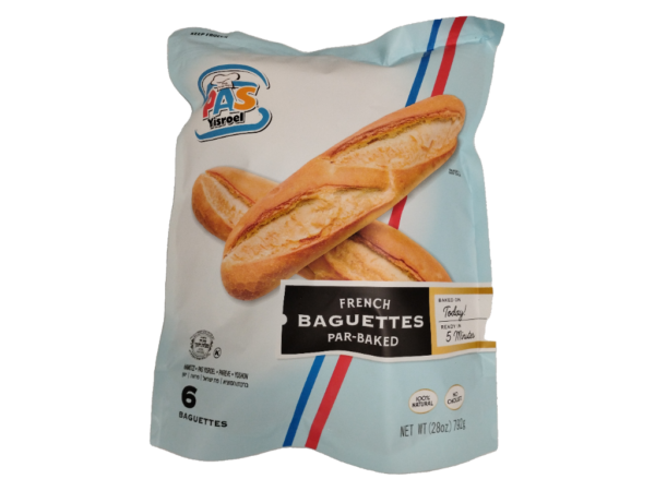 Pas Yisroel French Baguettes, 6Pk