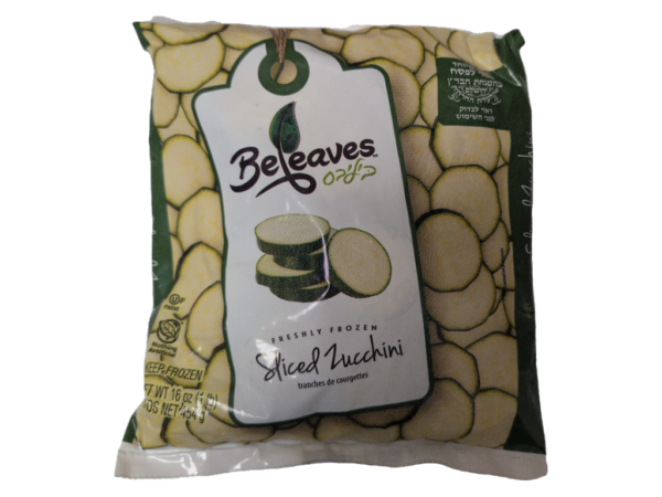 Frozen Zuchinni Slices 16oz Beleaves