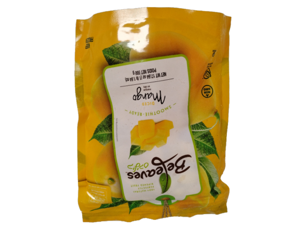 Frozen Diced Mango 17.64oz Beleaves