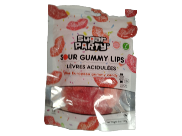 Sugar Party Sour Gummy Lips