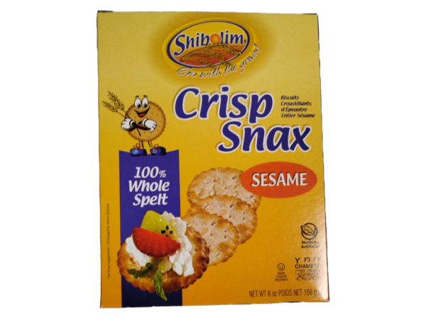 Shibolim Crisp Snax Spelt sesame
