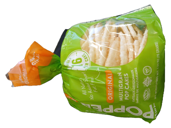 Pure Bites Multigrain Pop Cakes, 2.64oz